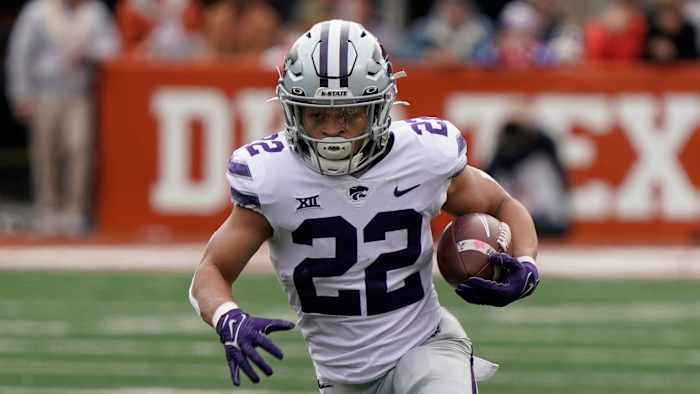 Kansas State RB Deuce Vaughn